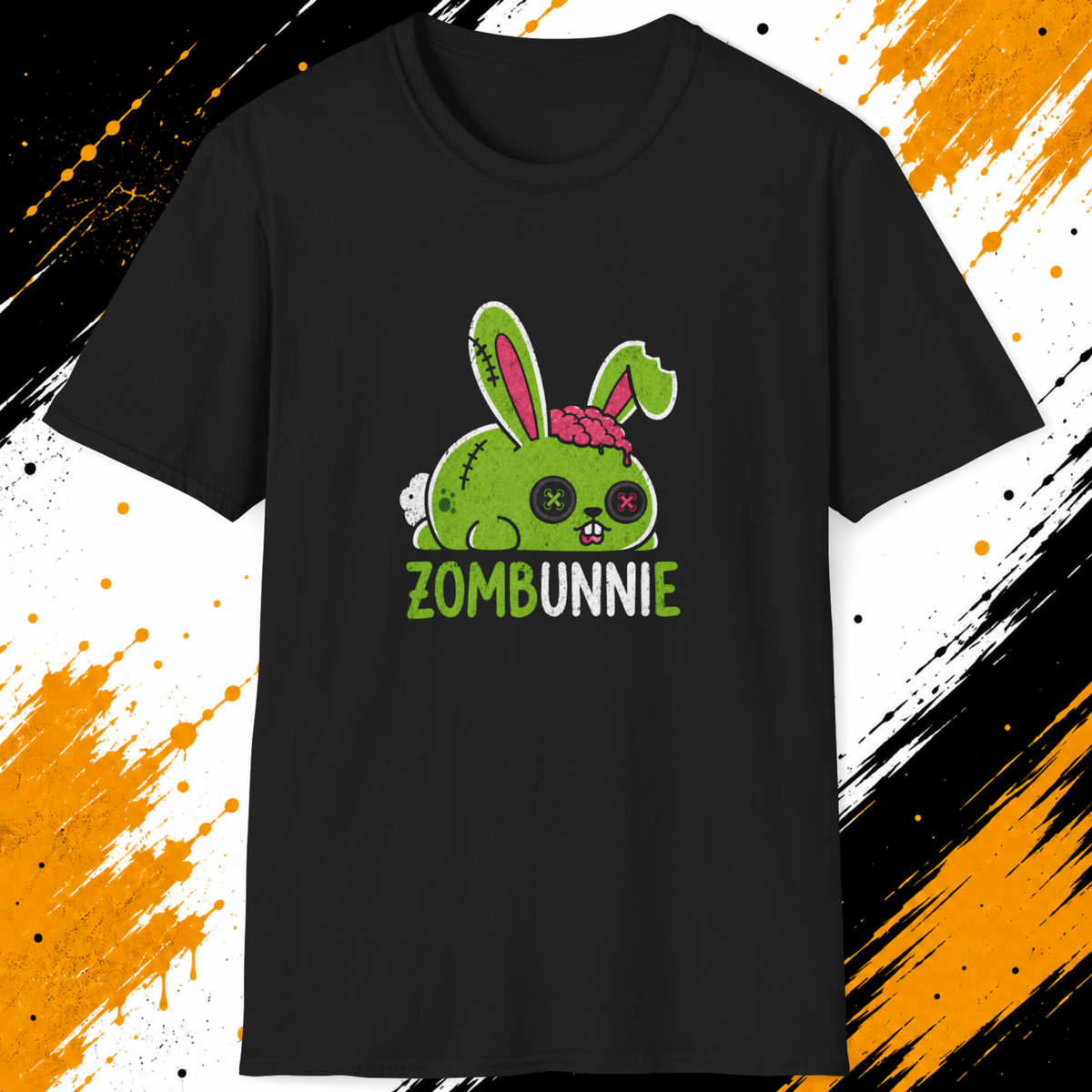 Zombunnie T-Shirt | Cute Zombie Bunny Halloween Shirt