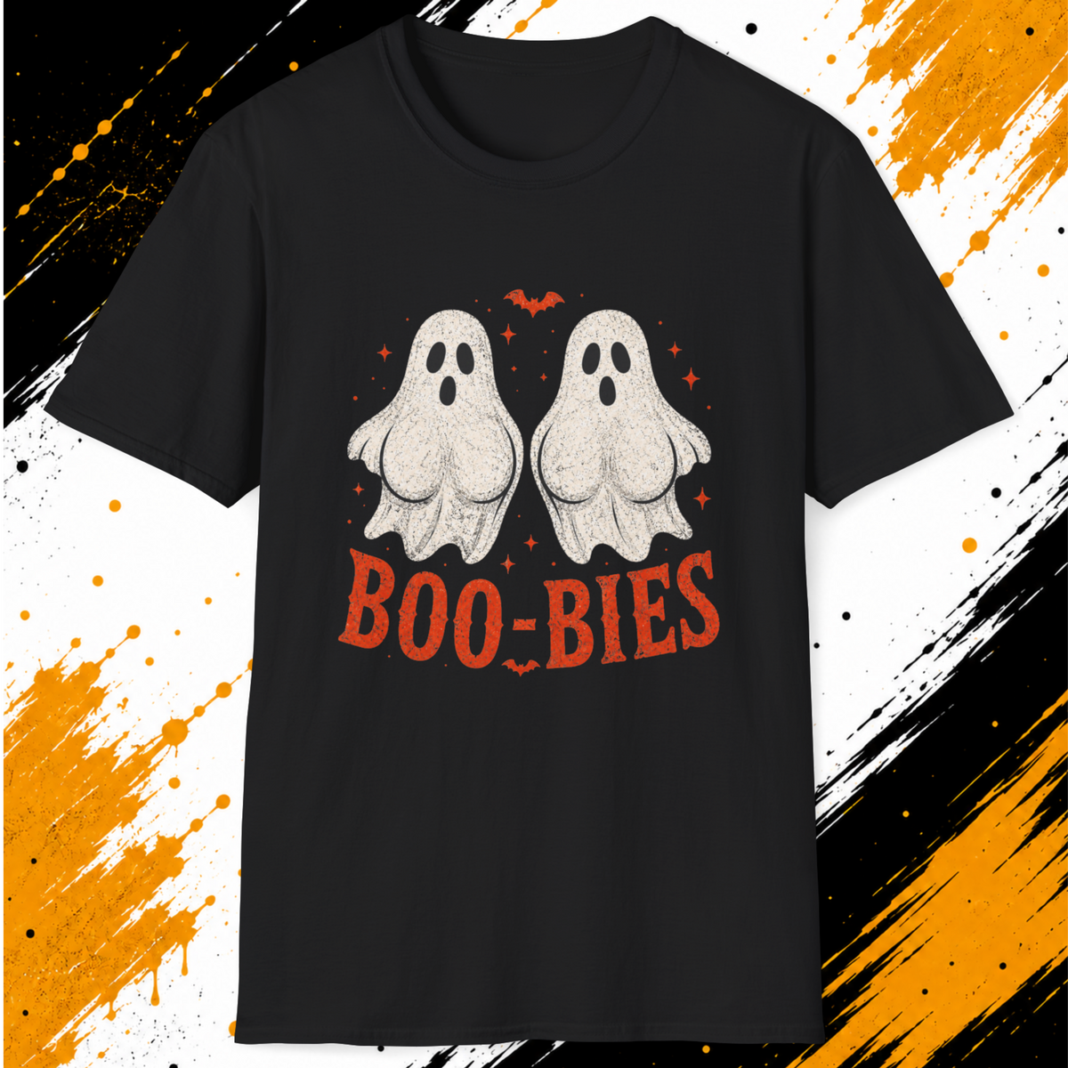 Boo-Bies Funny Halloween T-Shirt