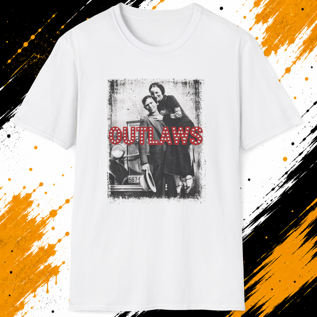 Bonnie & Clyde Outlaws T-Shirt
