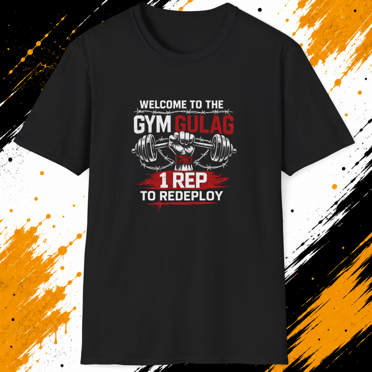 Gym Gulag 1 Rep to Redeploy Gaming T-Shirt