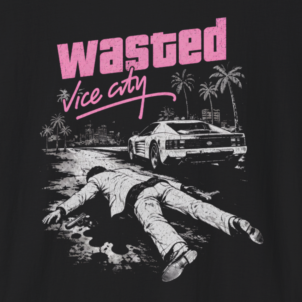 Wasted Vice City T-Shirt