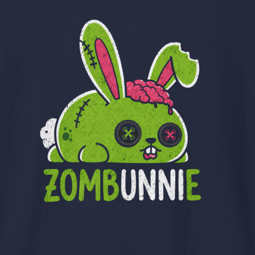 Zombunnie T-Shirt | Cute Zombie Bunny Halloween Shirt