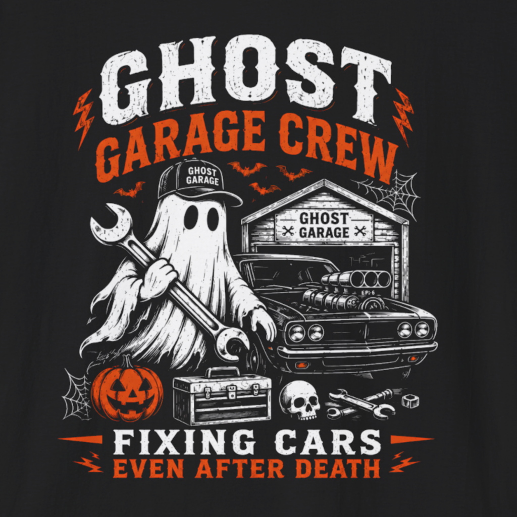 Ghost Garage Crew T-Shirt