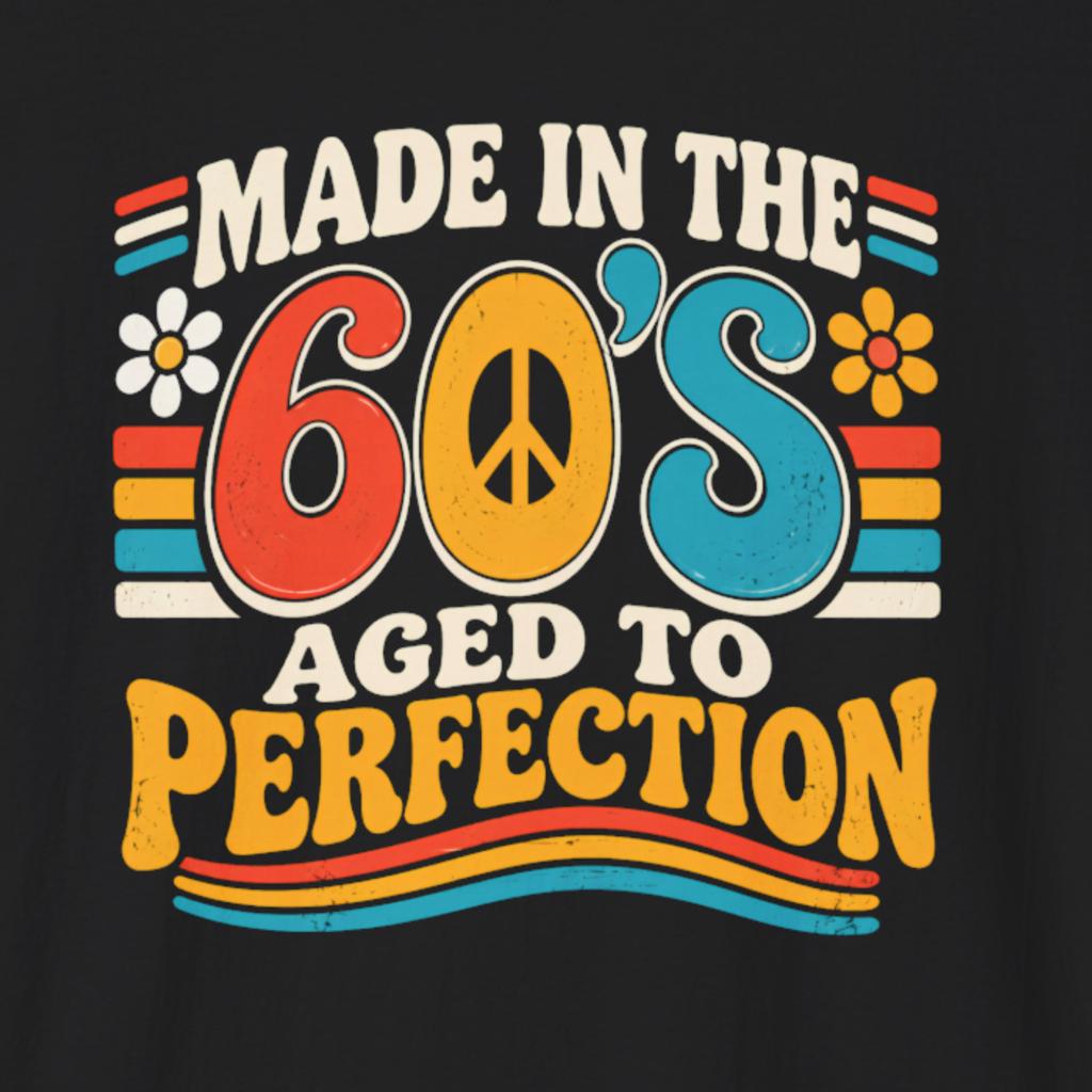 Made in the 60s T-Shirt | Aged to Perfection Retro Shirt