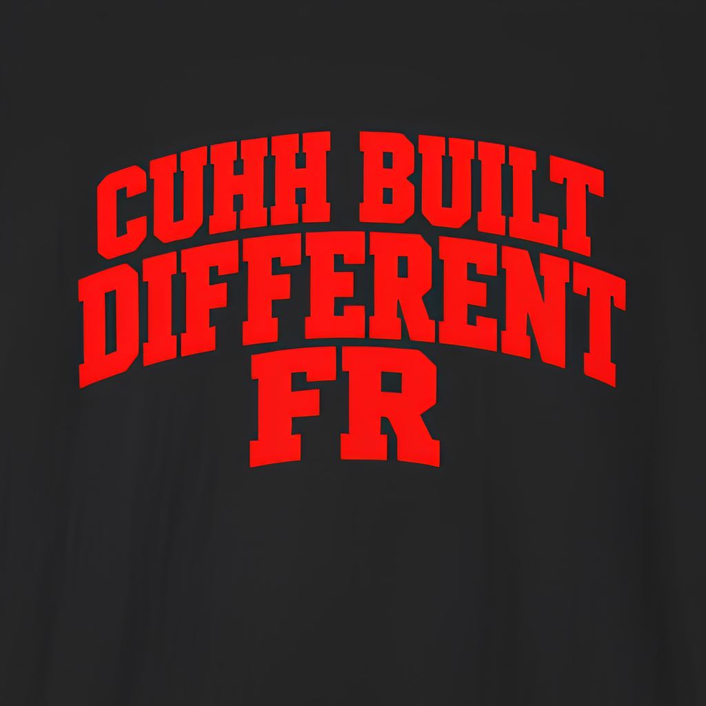 Cuhh Built Different T-Shirt