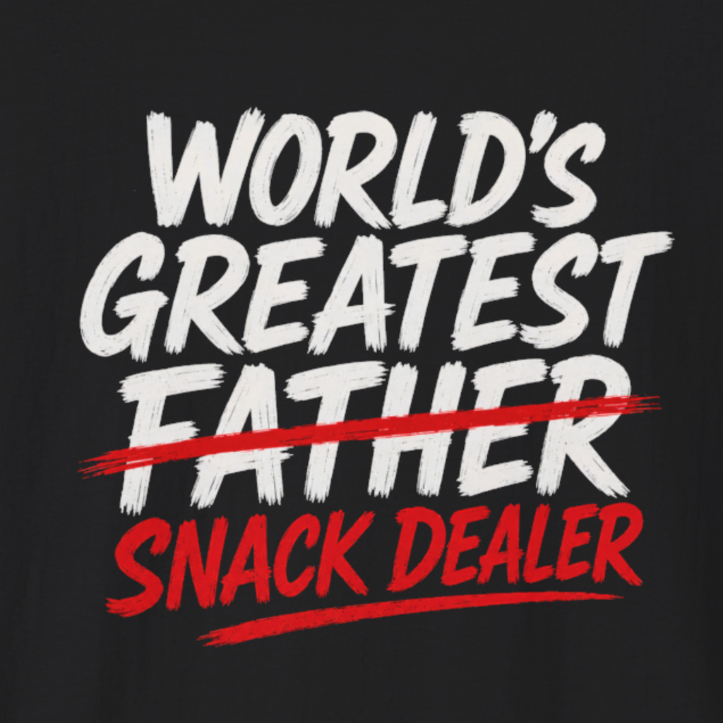 World’s Greatest Father Snack Dealer T-Shirt