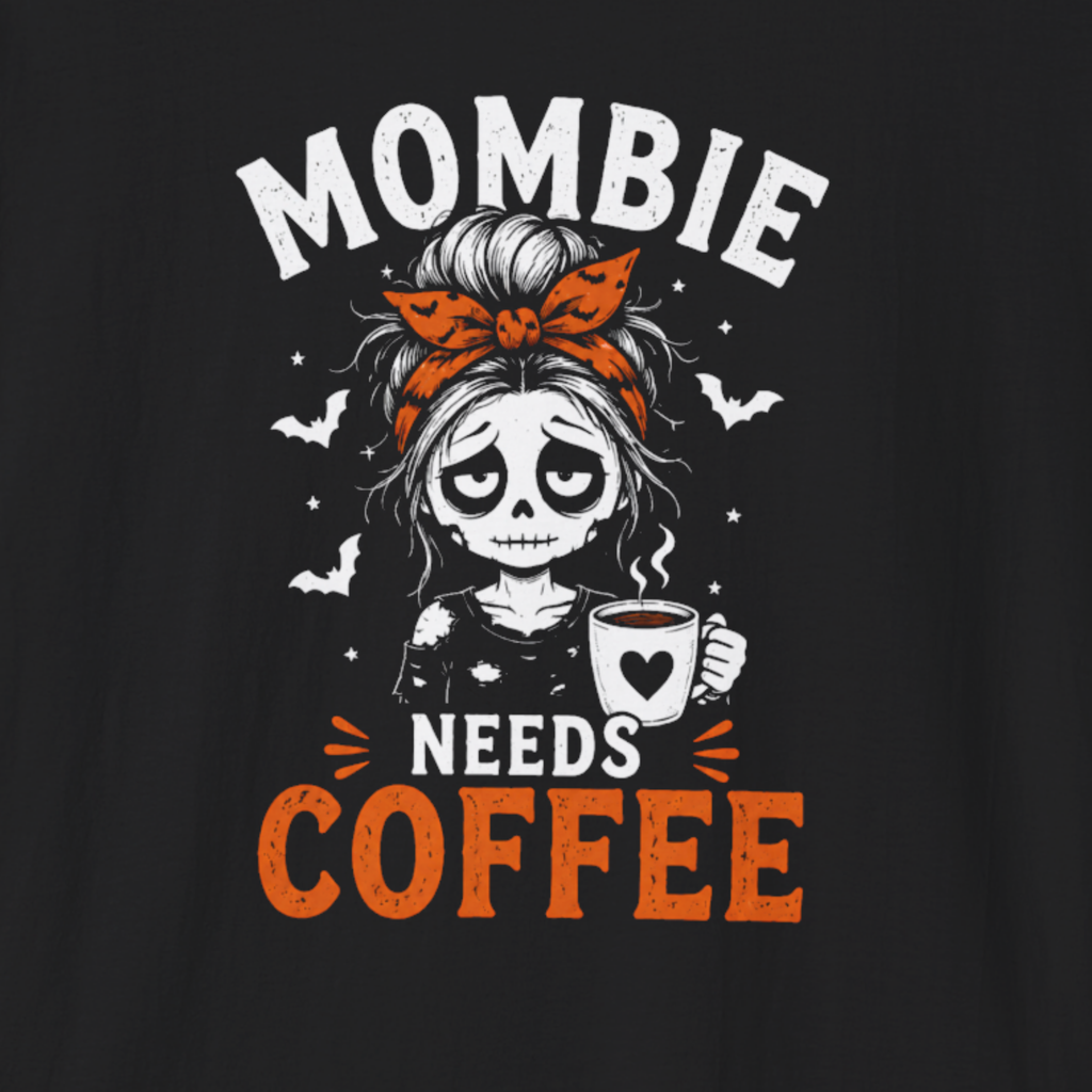 Mombie Needs Coffee T-Shirt