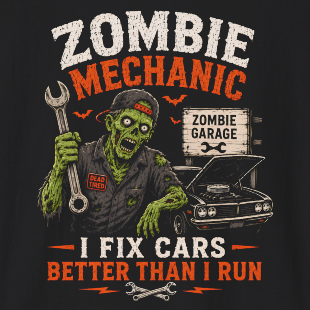 Zombie Mechanic T-Shirt