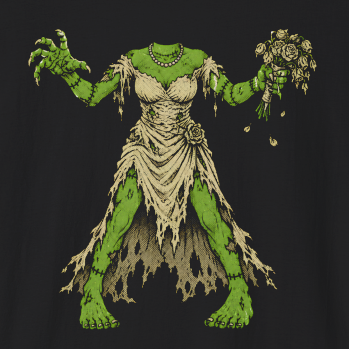 Headless Zombie Bride T-Shirt
