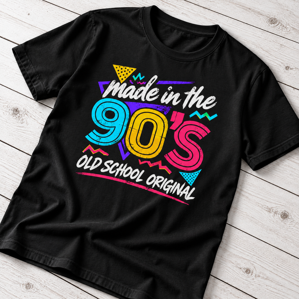 Made in the 90s T-Shirt – Old School Original Retro 90s Shirt