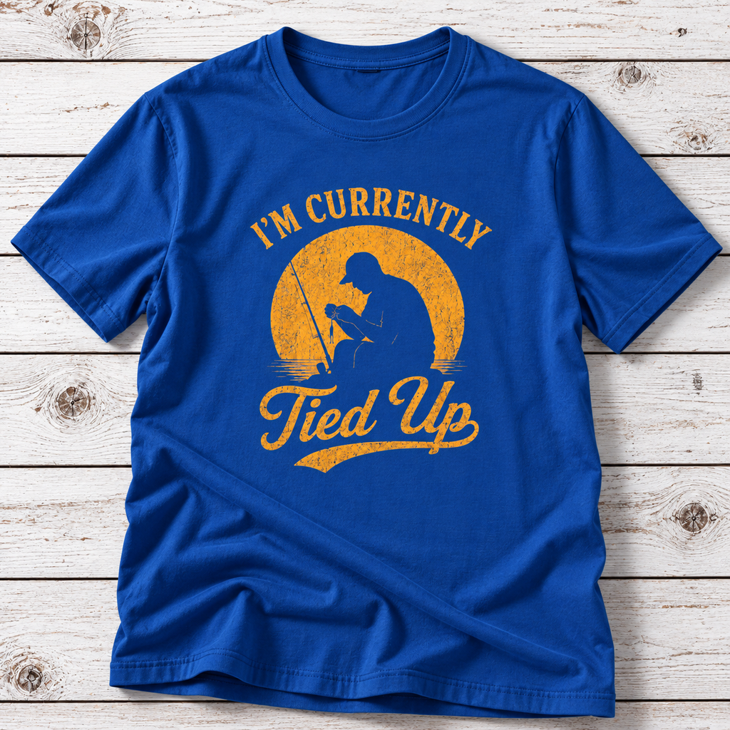 I’m Currently Tied Up Fishing T-Shirt