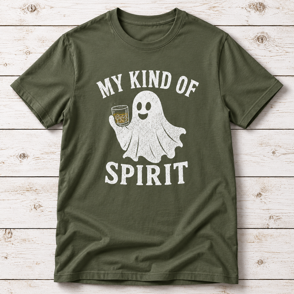 My Kind of Spirit T-Shirt | Funny Ghost Halloween Shirt