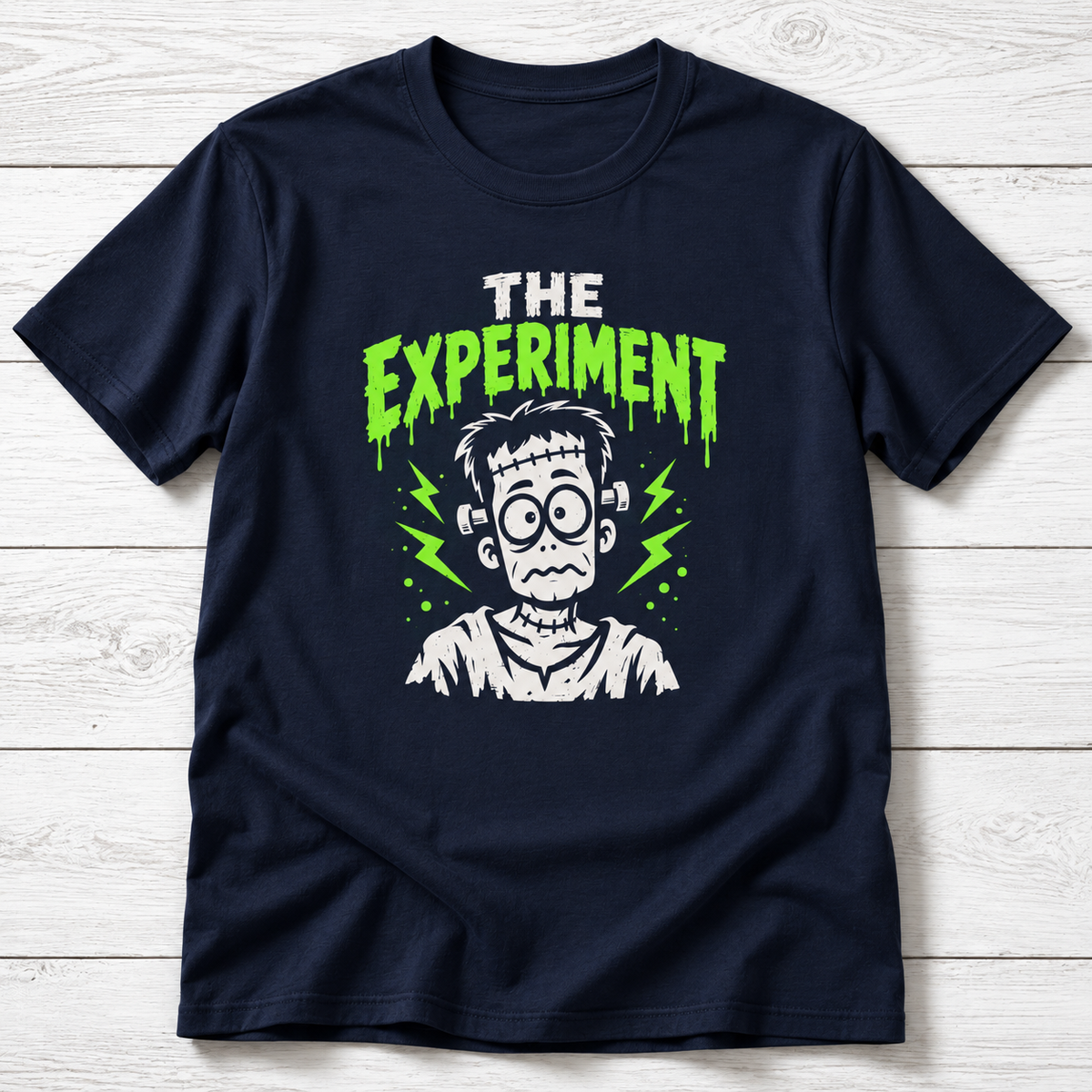 The Experiment T-Shirt | Funny Monster Halloween Shirt