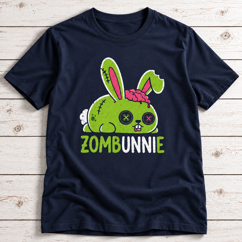 Zombunnie T-Shirt | Cute Zombie Bunny Halloween Shirt