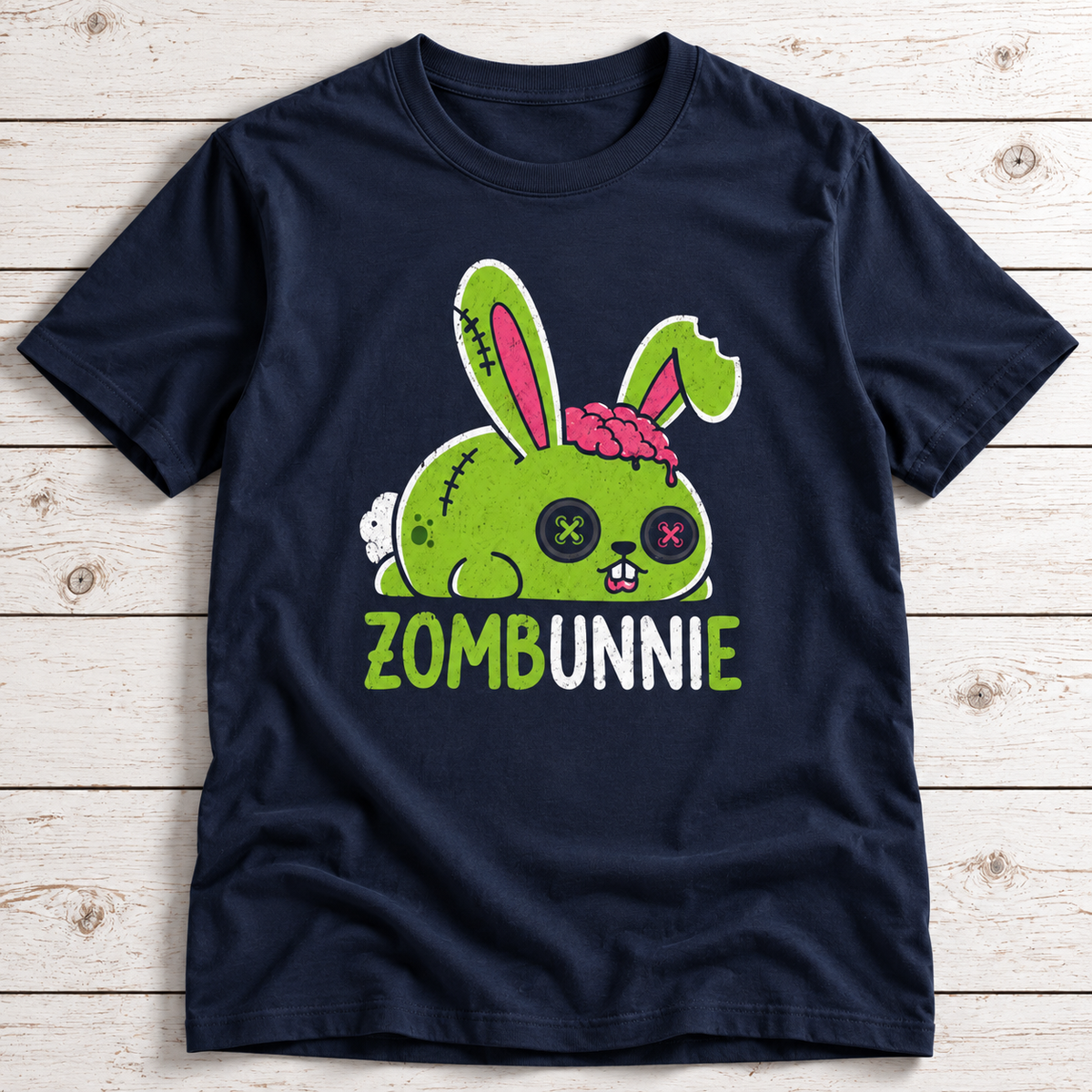Zombunnie T-Shirt | Cute Zombie Bunny Halloween Shirt