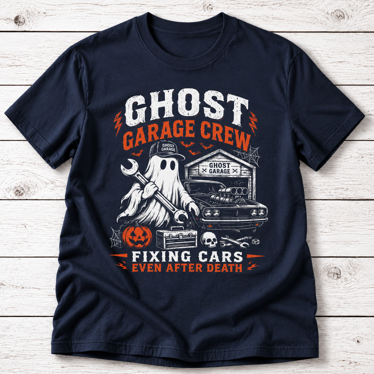 Ghost Garage Crew T-Shirt