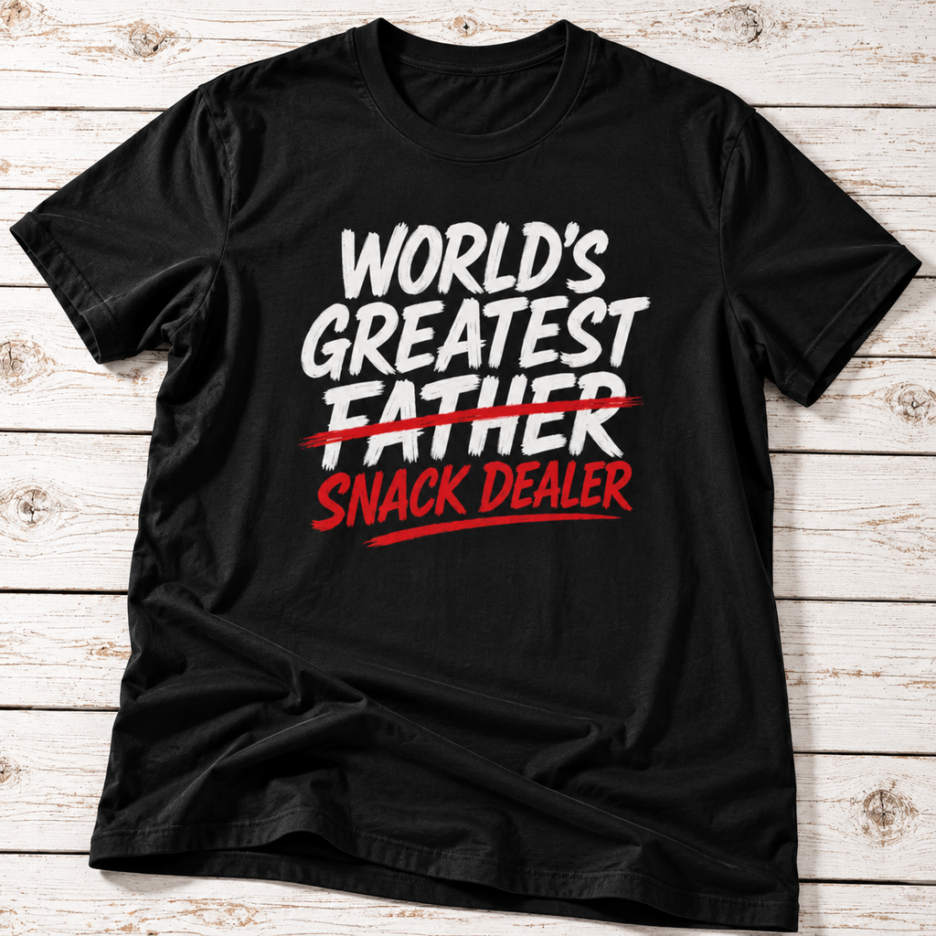 World’s Greatest Father Snack Dealer T-Shirt