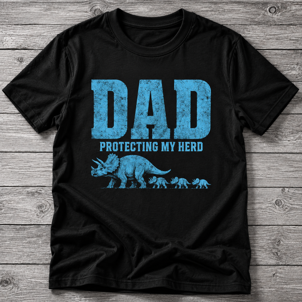 Dad Protecting My Herd T-Shirt