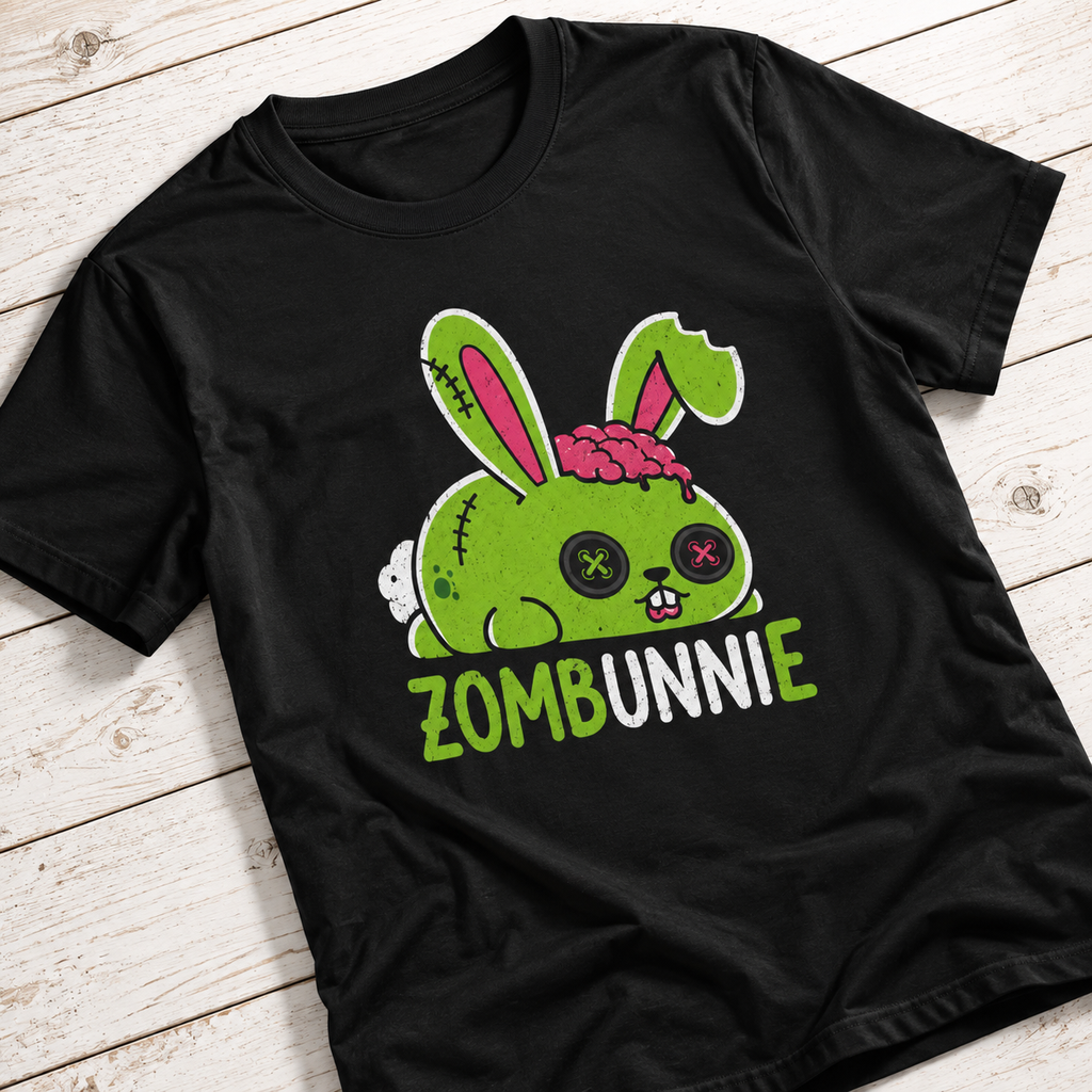 Zombunnie T-Shirt | Cute Zombie Bunny Halloween Shirt