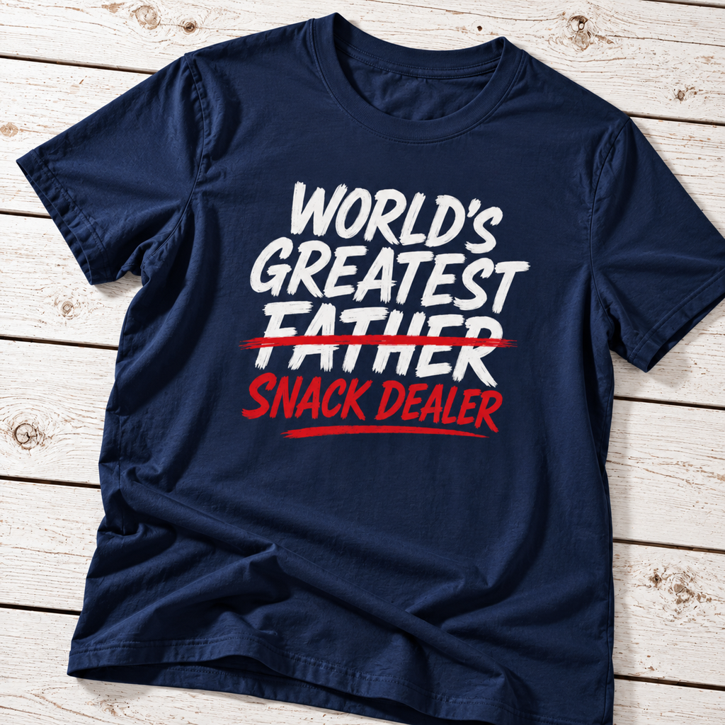 World’s Greatest Father Snack Dealer T-Shirt