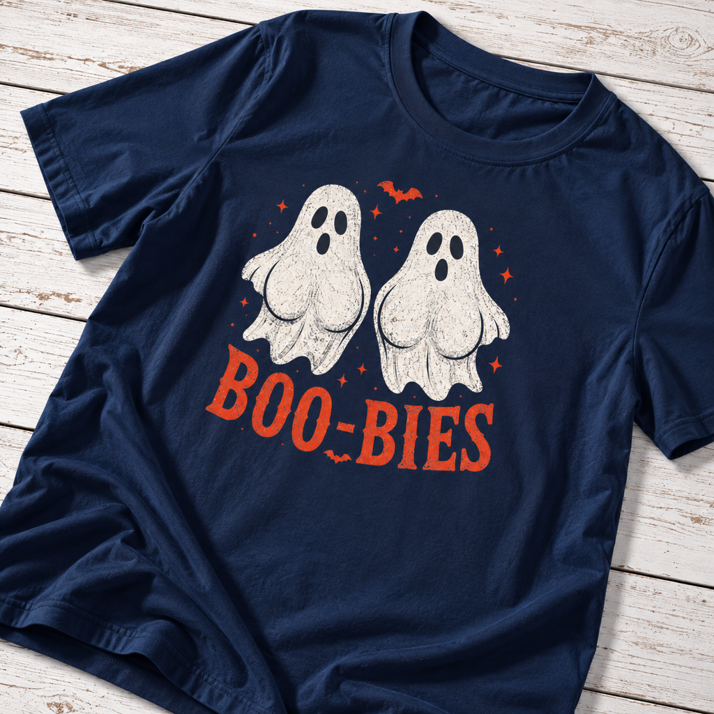 Boo-Bies Funny Halloween T-Shirt