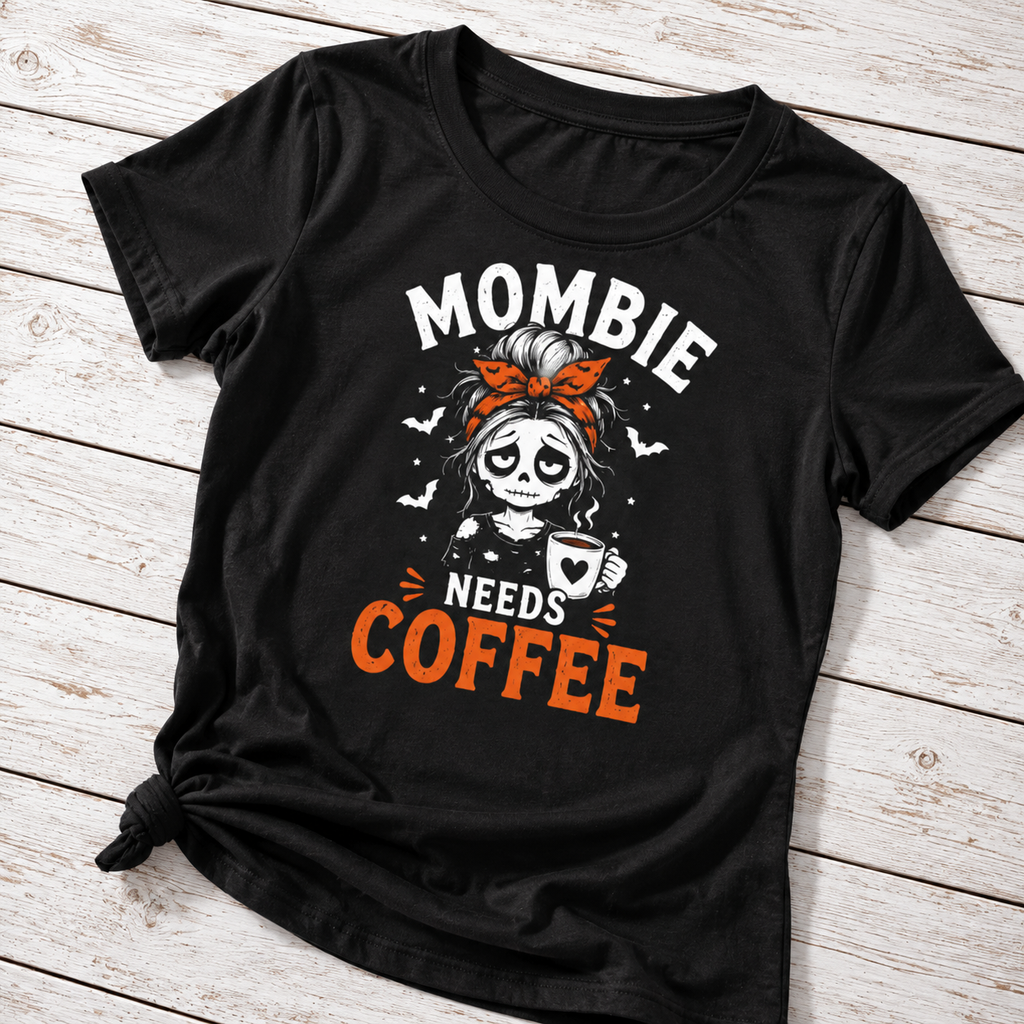 Mombie Needs Coffee T-Shirt