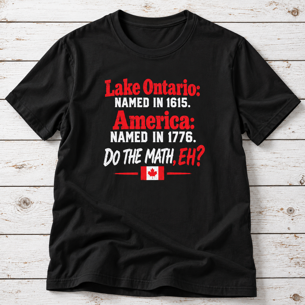 Lake Ontario Do The Math Eh Canada T-Shirt