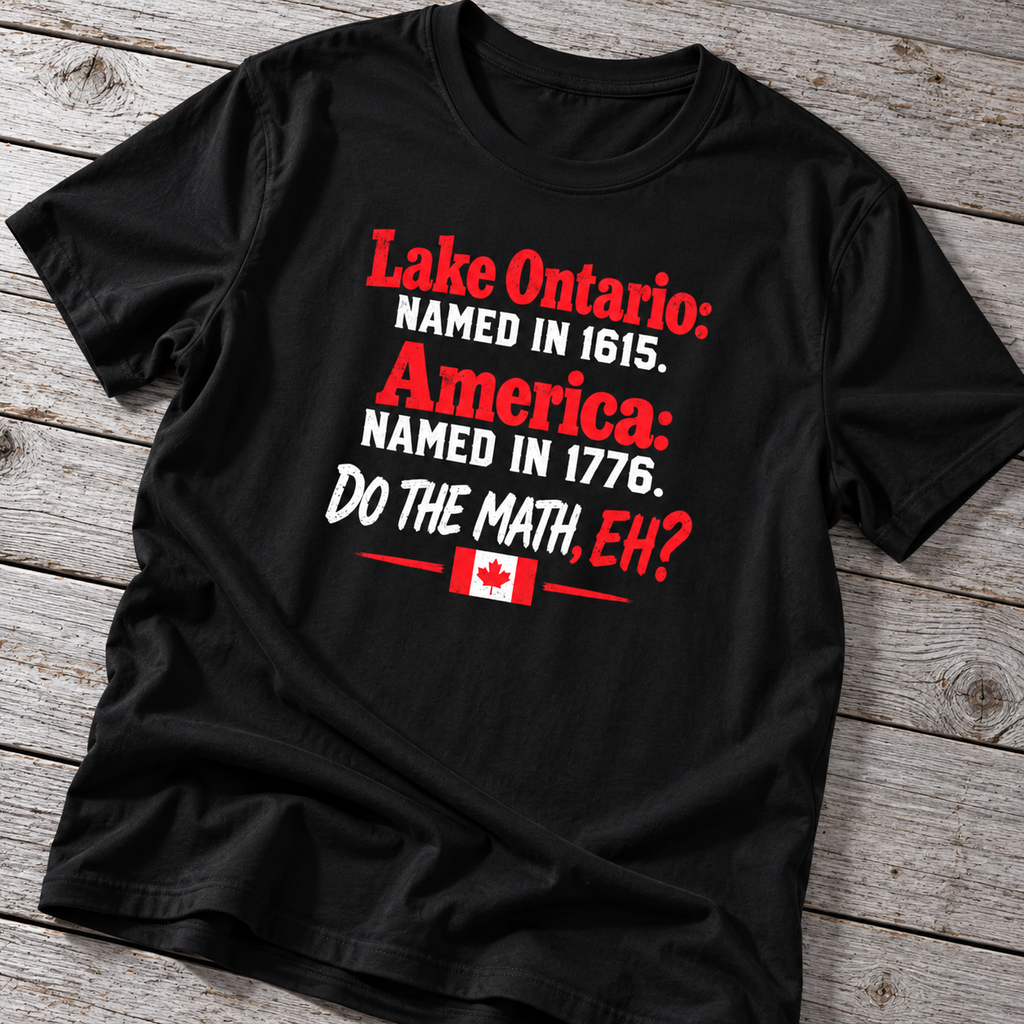 Lake Ontario Do The Math Eh Canada T-Shirt